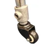Unbraked Swivel Castor 33.7mm Tube (B) H/D