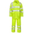 Hi Vis 2 Piece Rainsuit Yellow