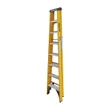 8 Tread Fibreglass Heavy Duty Trade Stepladder