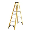 8 Tread Fibreglass Heavy Duty Trade Stepladder