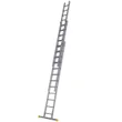 Werner Trade 200 3-Section Push Up Extension Ladder - 3.35m to 7.44m
