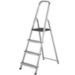 Werner High Handrail 4 Tread Stepladder