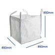 1 Tonne Bulk Bags - Pack of 10 Bags - Super Strong Polypropylene 