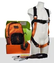 ARESTA Scaffolder Harness Kit - Double Point - 1 Elasticated Lanyard
