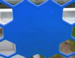 PLASTIC BRICKGUARD (HEXGUARD) - 100 Pack - Blue