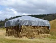 Tarpmaster Super Heavy Duty Tarpaulin - 4.0m x 5.0m, Black/Silver