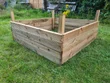 Double Height Decking Raised Garden Bed Tanalised - 2.4m (8ft) x 2.4m (8ft)