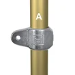 Aluminium Male Single Swivel Socket Member (33.7mm) - Kee Lite (LM50-6)