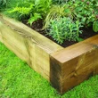 Chunky Raised Garden Beds Tanalised - 1.2m (4ft) x 1.2m (4ft)