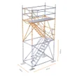 Ring System Staircase 1.40 x 2.57m Storey Module