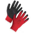 Latex Palm Coated Handler Gloves - Red - BOX (120x pairs)-Copy