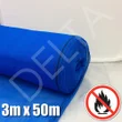 Fire Retardant Debris Netting - 3m x 50m Blue