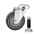 Unbraked Swivel Castor & Expander for 42.4mm Tube