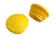 Yellow Plastic Stop End Cap 133-B (33.7mm)