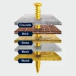 Multi-Fix Concrete Screw YP CSK 7.5 x 150mm (Box of 100)