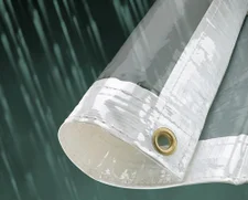 Glass Clear Tarpaulin 310GSM - 2m x 2.4m