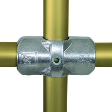 Aluminium Two Socket Cross (48.3mm) - Kee Lite (L26-8)