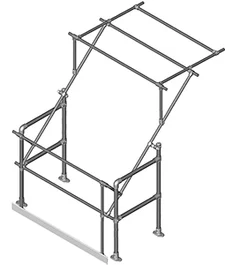 Type B Narrow Model Pallet Gate (Galvanised)