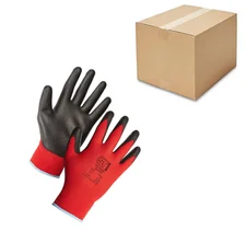 PU Fixer Precision Gloves - Red - BOX (120x pairs)-Copy