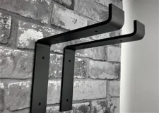 Pair of "Down Style" Scaffold Shelf Brackets - 9" Boards