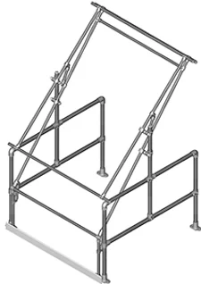 Type C Tall Model Pallet Gate (Galvanised)