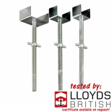 4" (100mm) Adjustable U-Head with Spigot