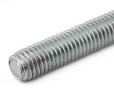 M16 BZP Studding - Threaded Bar Mild Steel - 500mm (10 Pack)
