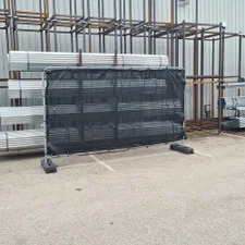 Fence Panel Net - 1.7m x 3.4m Black