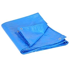 7.0m x 9.0m Contractor Tarpaulin, Blue