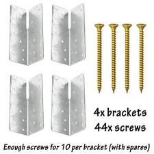 Corner Bracket Kit 40x40x125mm