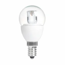 GOLF BALL CLEAR 4W (20W) SES (E14) 200 Lumens Warm White LED Light Bulb