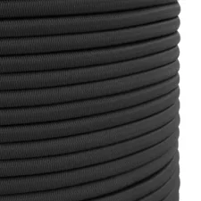 Black Shock/Bungee Cord 6mm Diameter 20m Hank