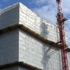 LPS 1215 Flamesafe Monarflex Scaffold Sheeting 2m x 45m