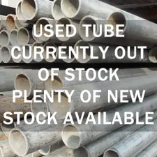 6ft Used Steel Scaffolding Tube 4mm x 48.3mm o/d
