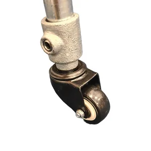 Unbraked Swivel Castor 26.9mm Tube (A) H/D
