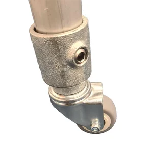 Unbraked Swivel Castor 42.4mm Tube (C) H/D