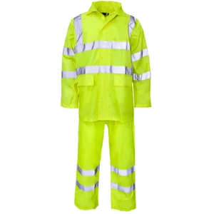 Hi Vis 2 Piece Rainsuit Yellow
