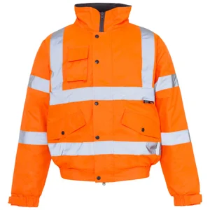 Hi Vis Standard Storm Bomber Jacket Orange