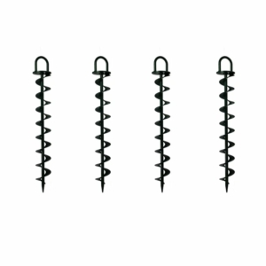 4x Pack Spyrabase Hurricane Ground Anchor 650mm - 960kg
