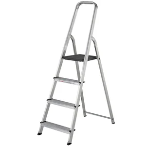 Werner High Handrail 4 Tread Stepladder