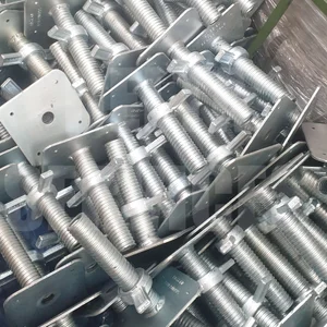 (Pallet of 400) AB5 Base Jack - 4 Tonne - Zinc Plated 200mm