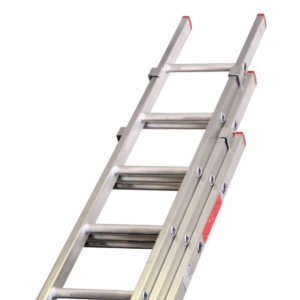 Aluminium 3 Section Pushup Extension Ladder, Lyte Ladder