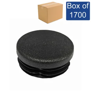 Plastic Stop End Cap 133-C (42.4mm) - Box of 1700