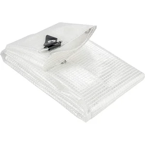 Tarpmaster Clear Heavy Duty Tarpaulin/Cover 170GSM - 4m x 5m