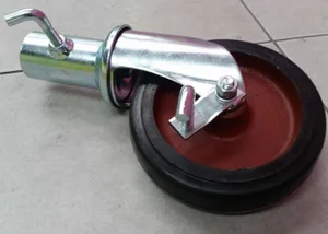 Scaffolding Castor - Revvo 8 Inch - Socket Type - Rubber