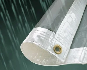 Glass Clear Tarpaulin 310GSM - 4m x 5m
