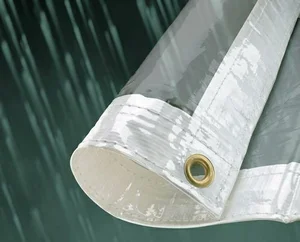 Glass Clear Tarpaulin 310GSM - 2m x 3.6m