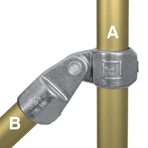 Aluminium Single Swivel Socket (48.3mm) - Kee Lite (LC50-88)