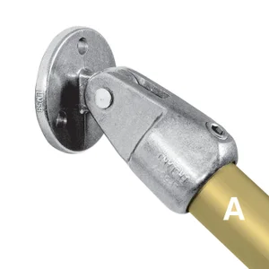 Aluminium Swivel Flange (33.7mm) - Kee Lite (LC58-6)