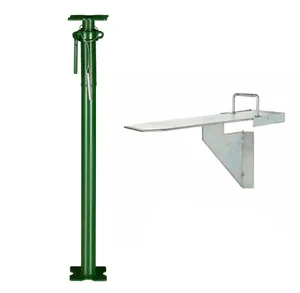 Size 2 Acrow Prop, 2m - 3.4m + Prop Support